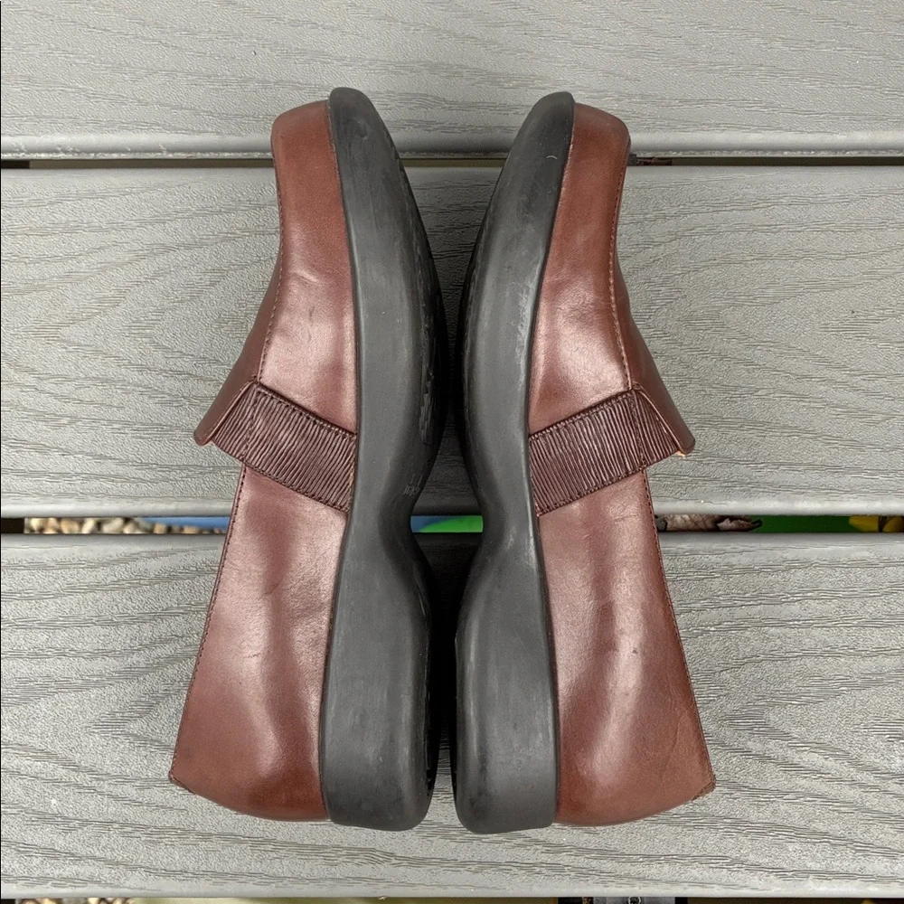 Dansko Dorie Leather Comfort Loafer Slip On Brown Size EU 37 US 6.5-7 - Picture 3 of 13